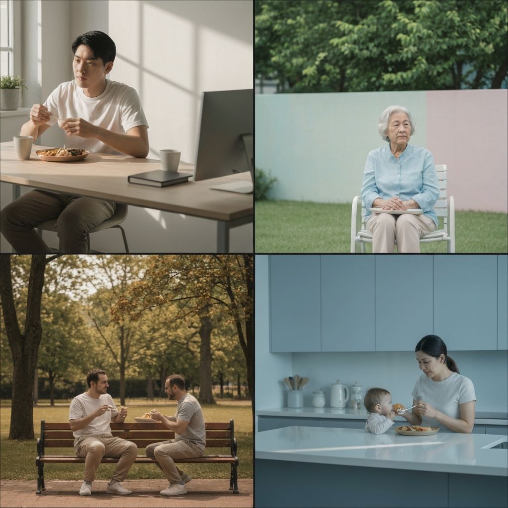 Diferentes contextos de comida